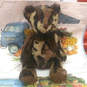 Multi Colored Bear " dennis" By dennis basso